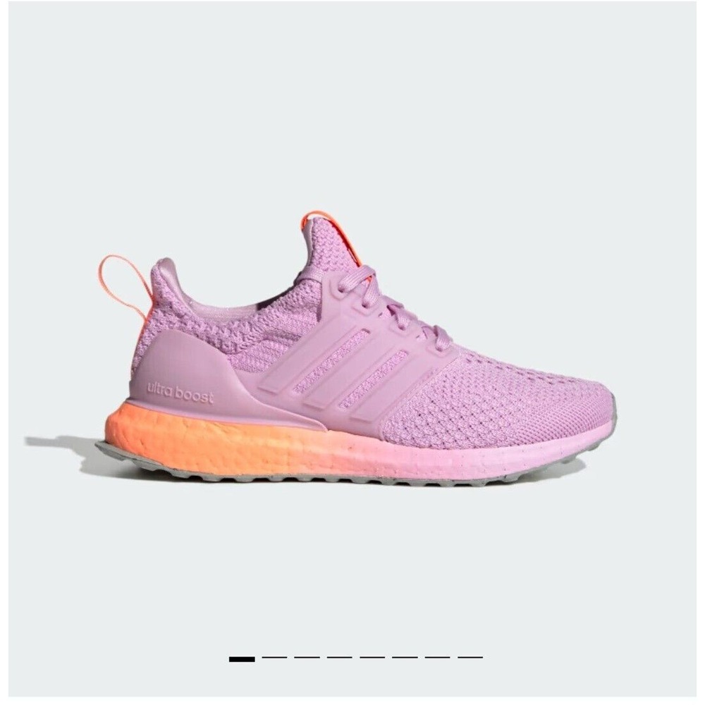 Adidas Ultraboost 5.0 DNA Shoes Bliss Lilac/Beam Orange GX9764 Size 6